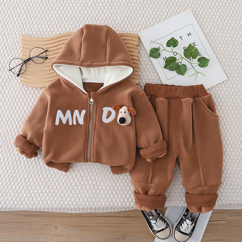 Children's Cotton Three-Piece Casual