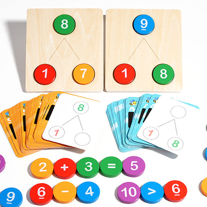 Children's digital decomposition educational toys