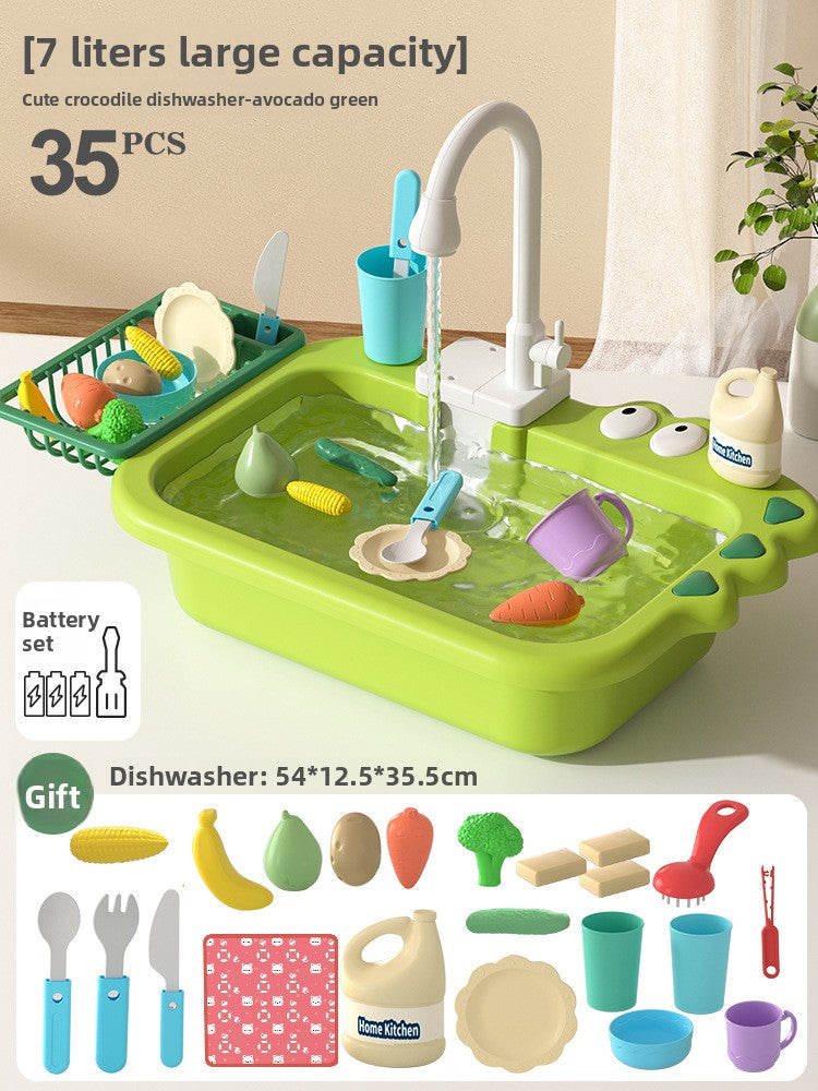 Children's dishwasher table toys