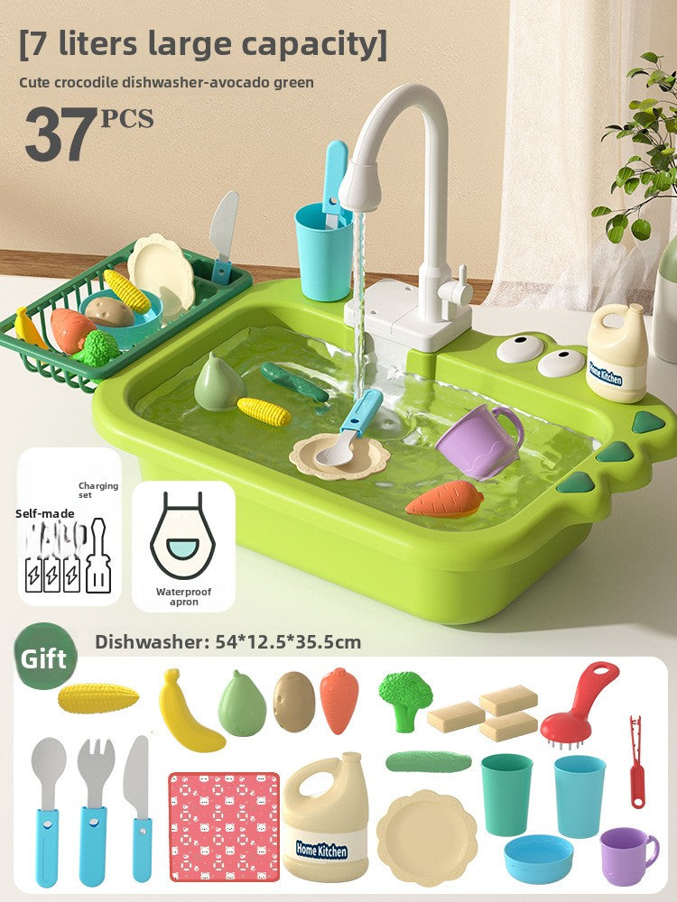 Children's dishwasher table toys