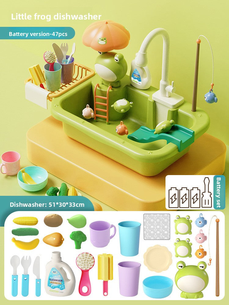 Children's dishwasher table toys