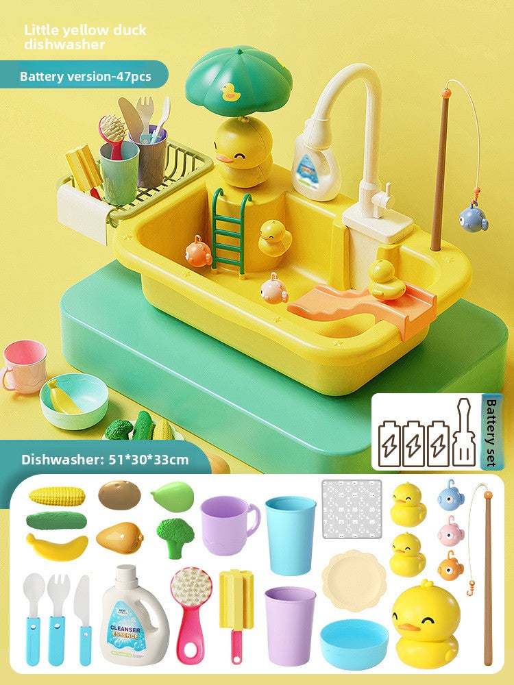 Children's dishwasher table toys