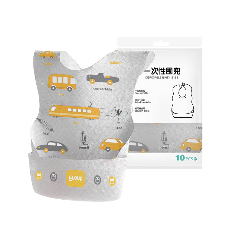 Children's disposable bibs