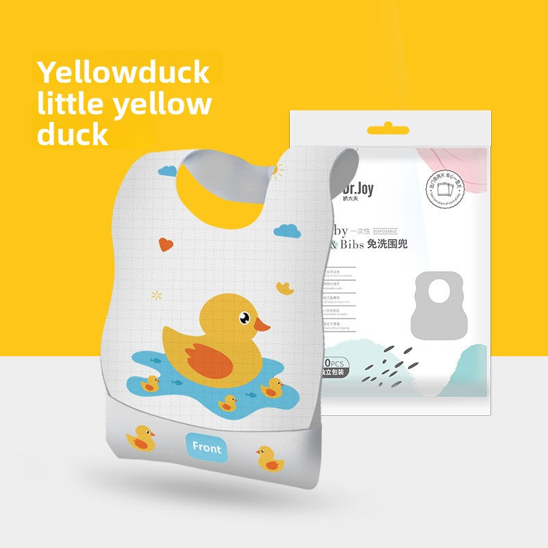Children's disposable bibs