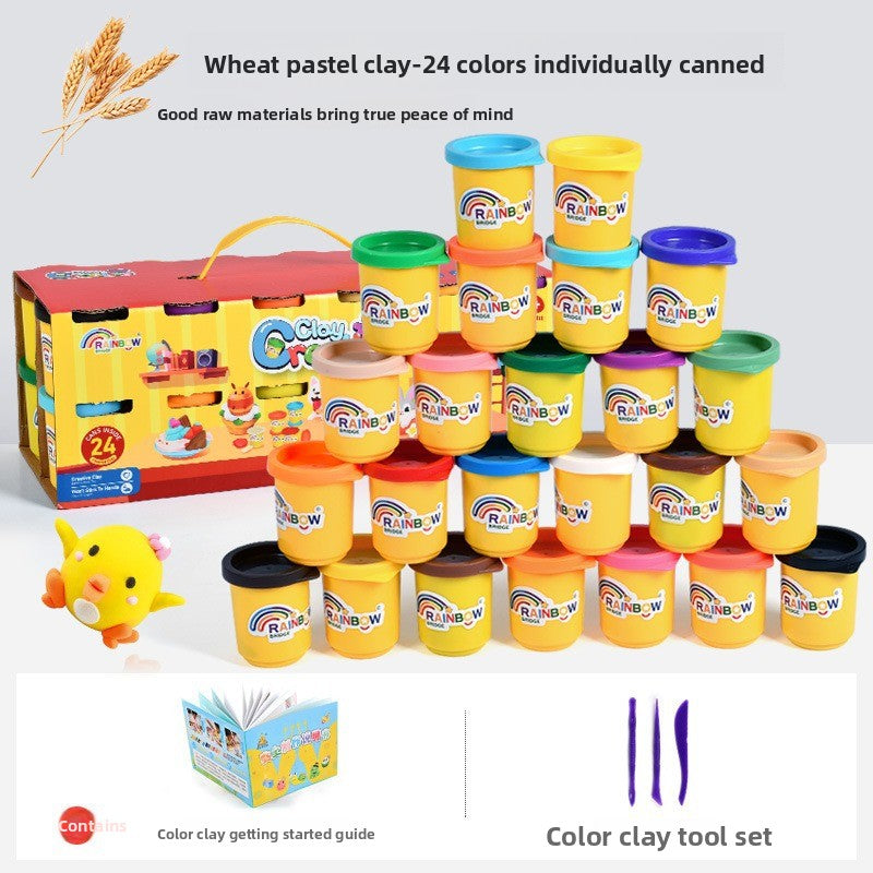 Children's Educational Colored Clay Set