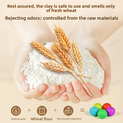 Children's Educational Colored Clay Set