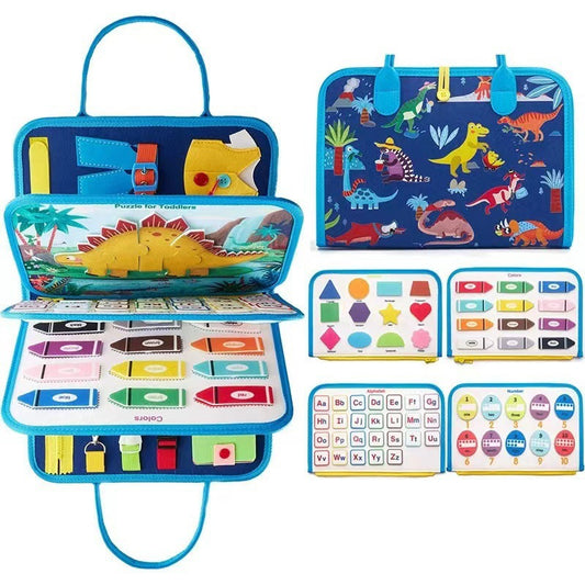 Children's Educational Felt Busy Board