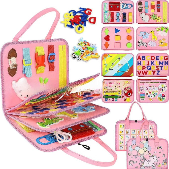 Children's Educational Felt Busy Board