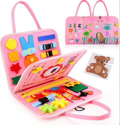 Children's Educational Felt Busy Board