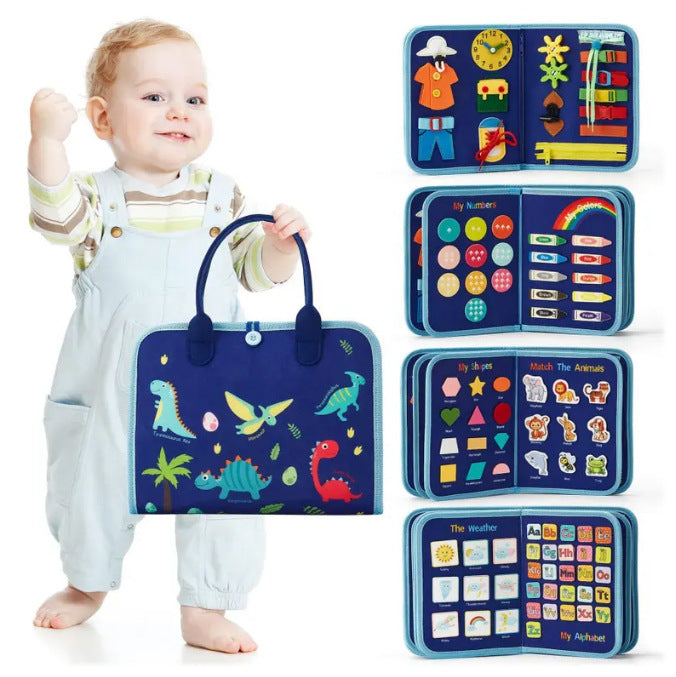 Children's Educational Felt Busy Board