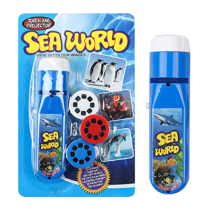 Children's Educational Projection Flashlight Toy