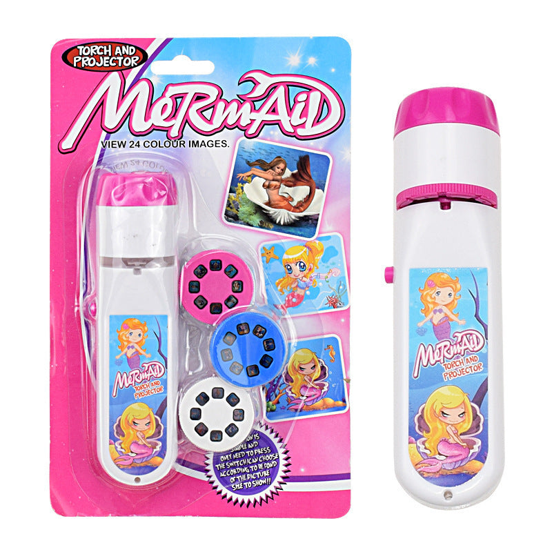 Children's Educational Projection Flashlight Toy