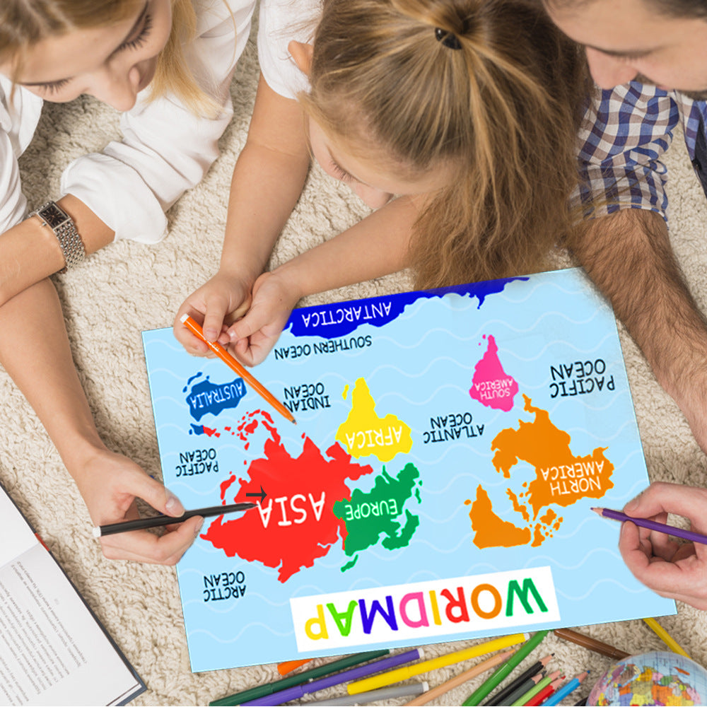 Children's Educational Wall Posters Multi-Thematic Learning Charts