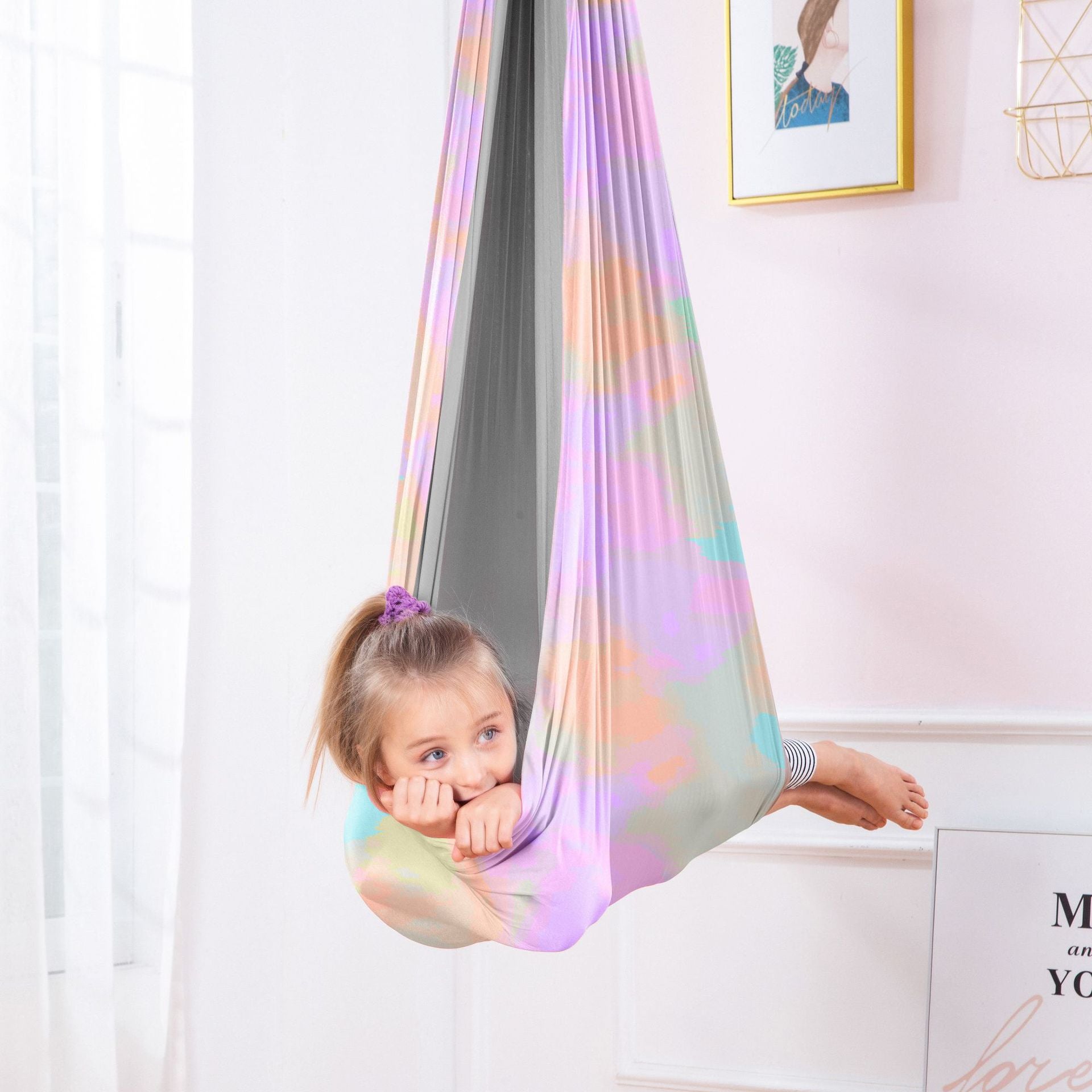 Children's elastic hammock