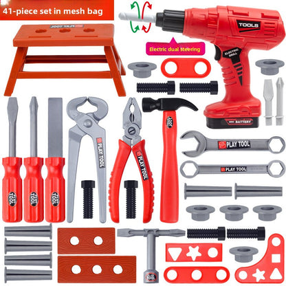 Children's Electric Drill Tool Set for Building and Repair