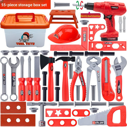 Children's Electric Drill Tool Set for Building and Repair