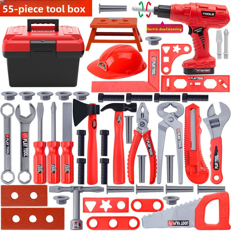 Children's Electric Drill Tool Set for Building and Repair