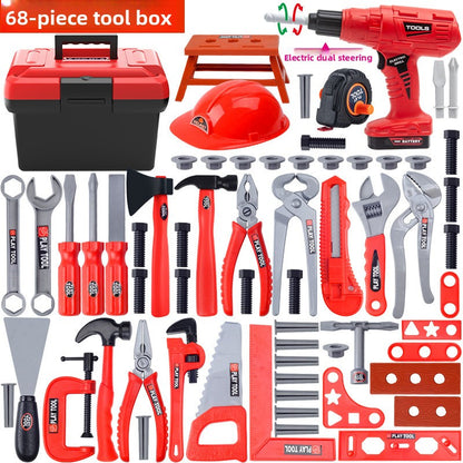 Children's Electric Drill Tool Set for Building and Repair