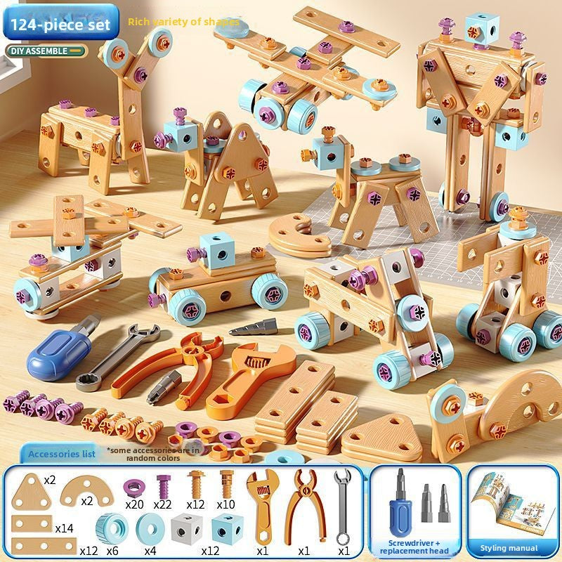 Children's Electric Drill Tool Set for Building and Repair