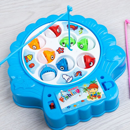 Children's electric fishing toy