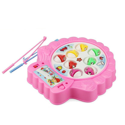 Children's electric fishing toy