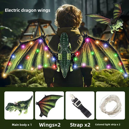Children's Electric Luminous Moving Wings