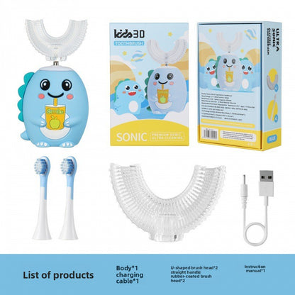 Children's Electric Toothbrush with Cartoon Design
