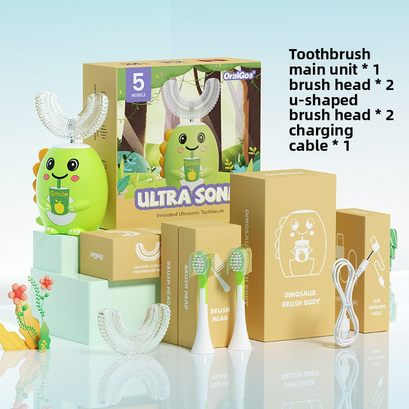 Children's Electric Toothbrush with Cartoon Design