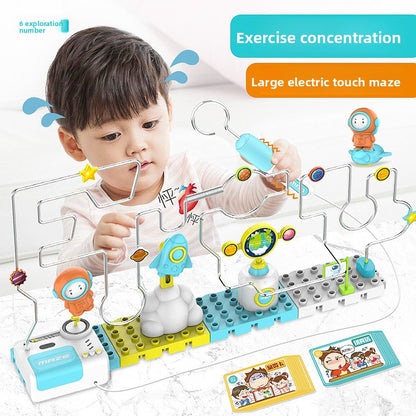 Children's Electromagnetic Maze Focus Training Toy
