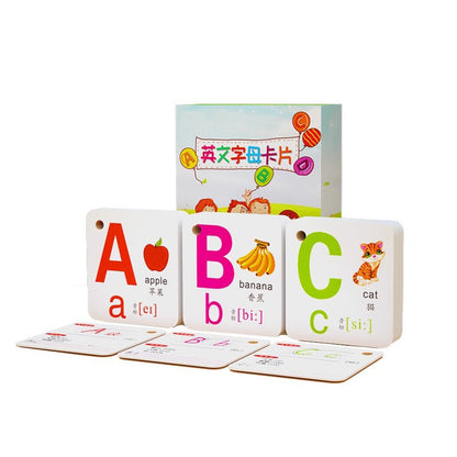 Children's English Alphabet Learning Cards