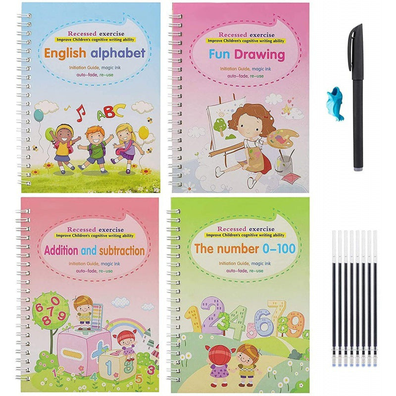 children's Enlightenment magic writing paste set