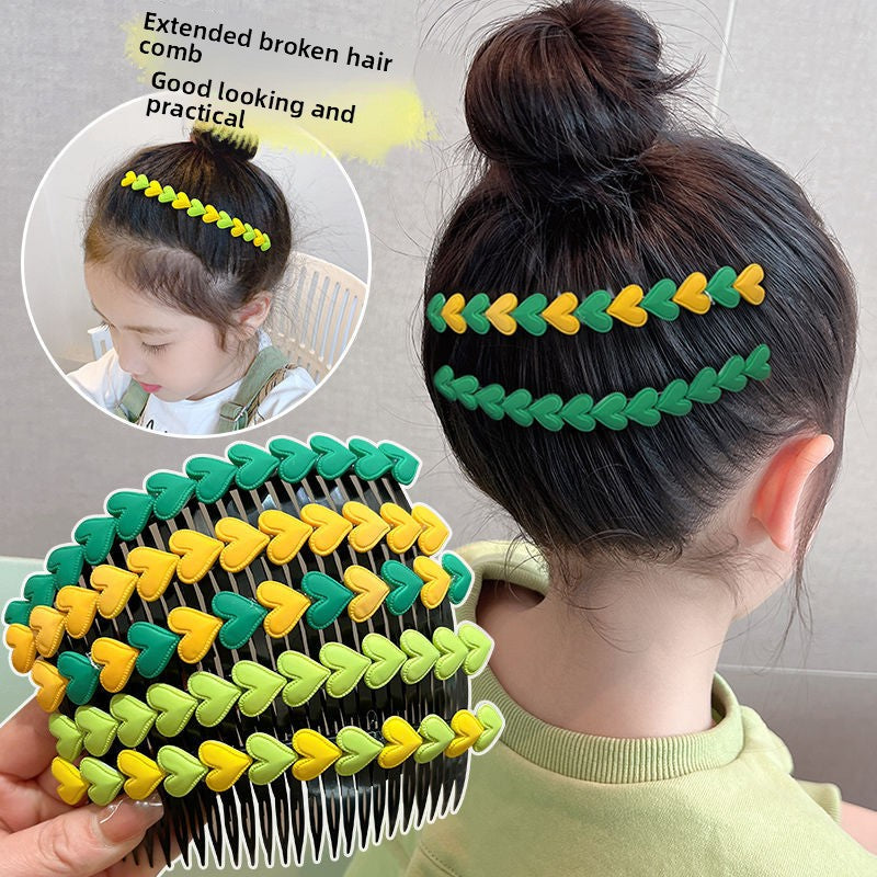 Children's extended comb for girls