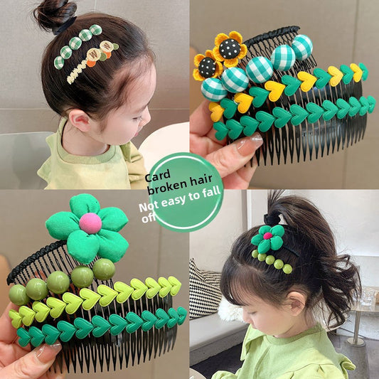 Children's extended comb for girls