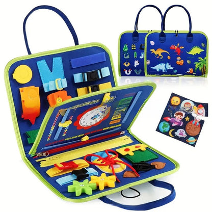 Children's felt learning board