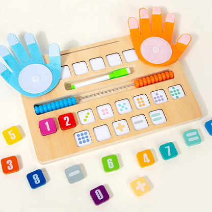 Children's finger arithmetic educational AIDS