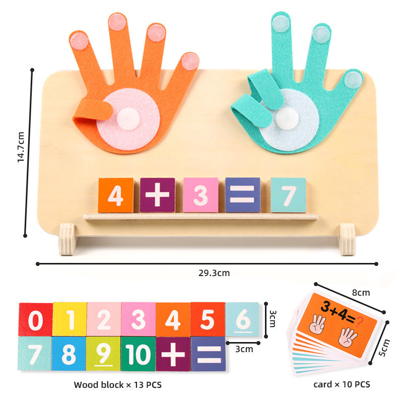 Children's finger arithmetic educational AIDS