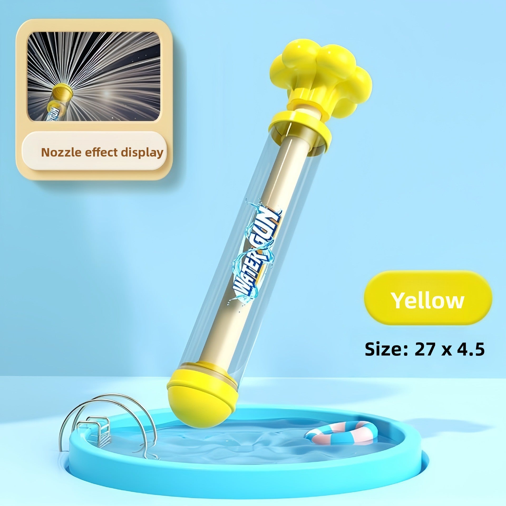 Children's fireworks water gun toy