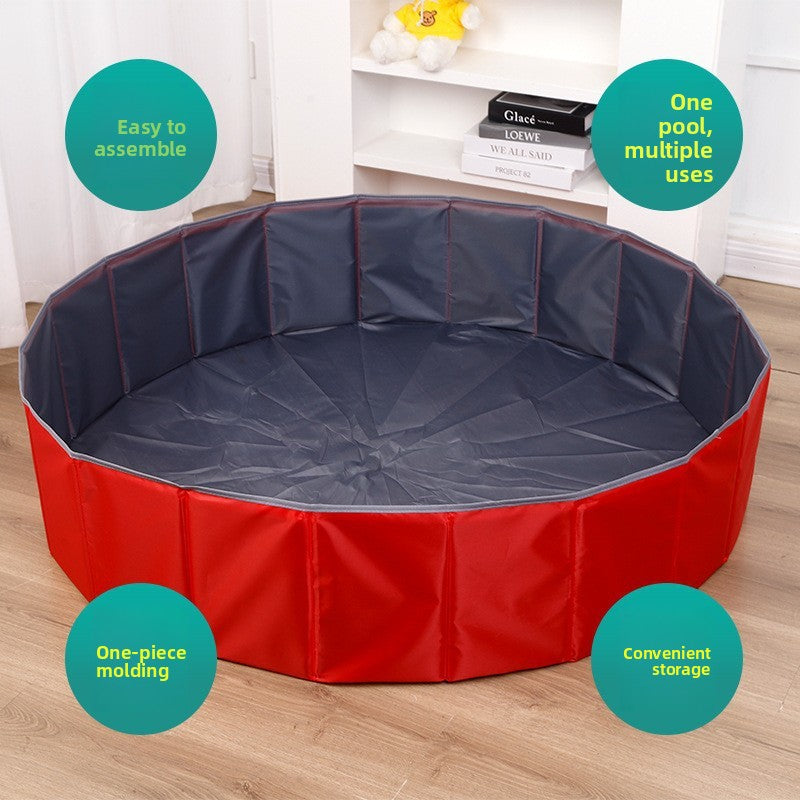 Children's Foldable Play Pool Set