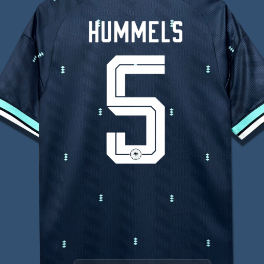 Children's football team uniforms