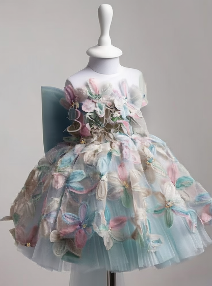 Children's formal dress princess gown