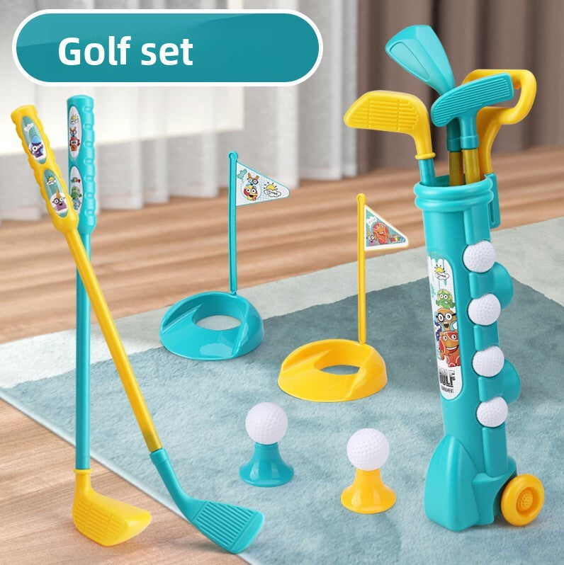 Children's Golf Practice Set with Clubs and Balls