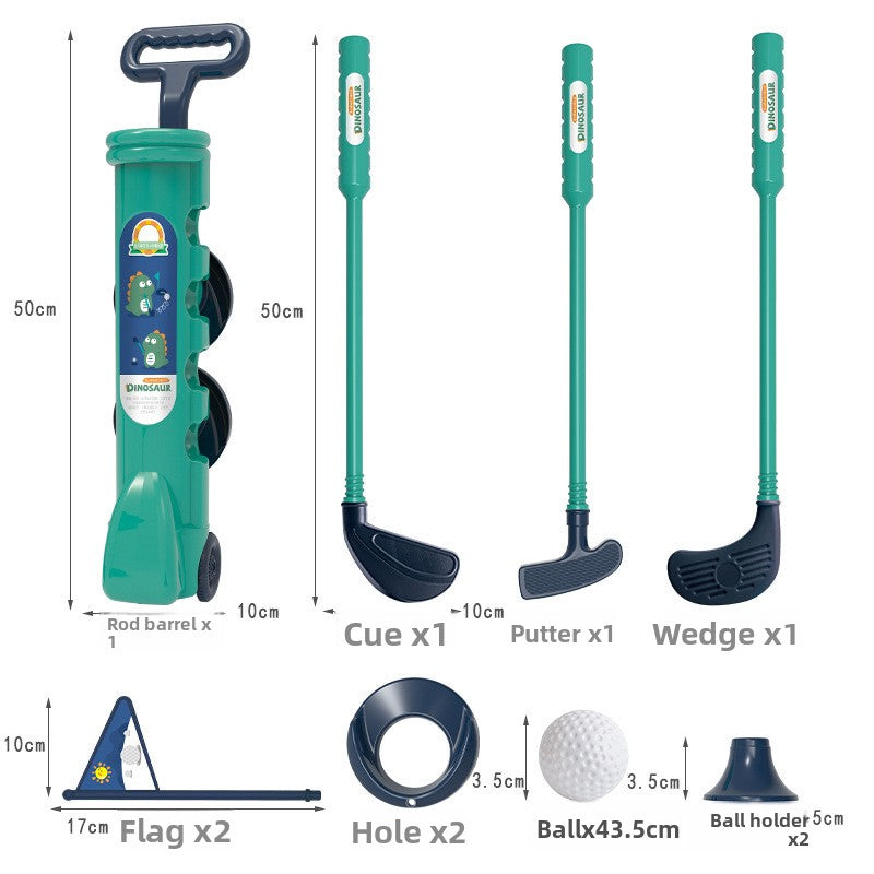 Children's Golf Practice Set with Clubs and Balls