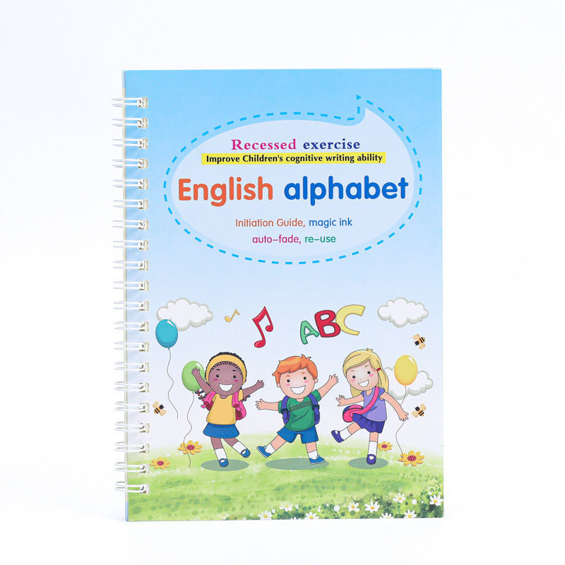 Children's grooved calligraphy copyboard
