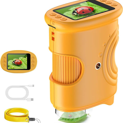 Children's handheld digital microscope