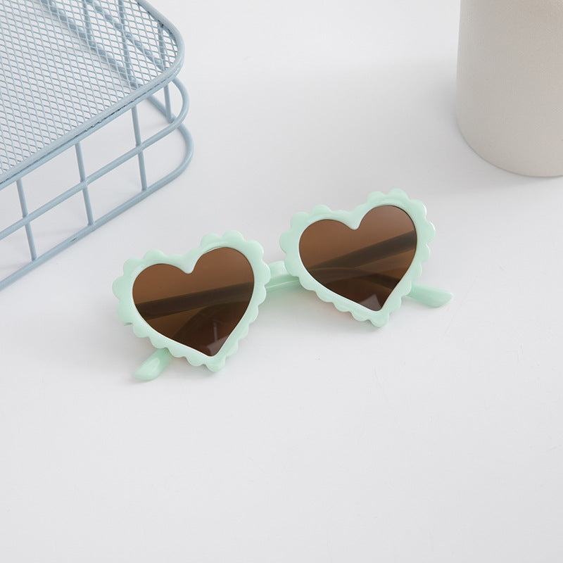 Children's Heart Shape UV Protection Sunglasses
