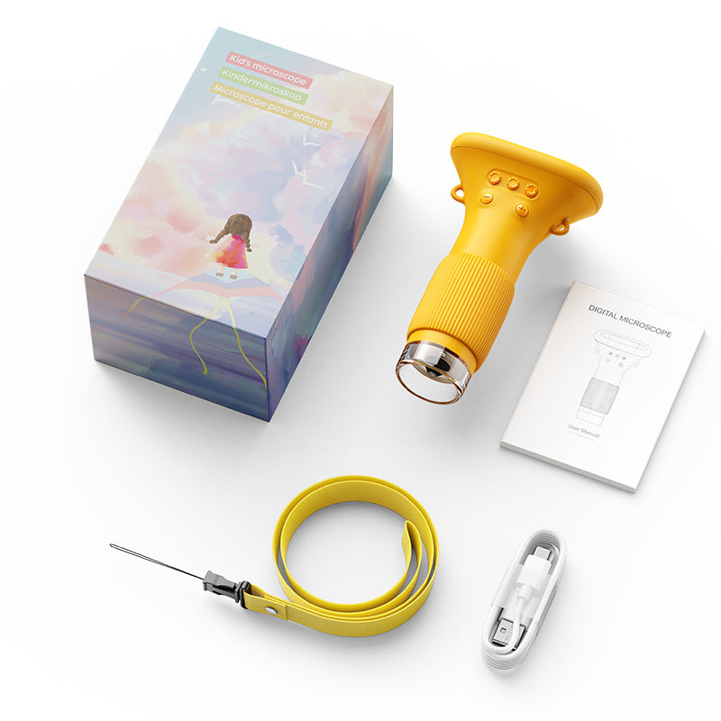 Children's home microscope
