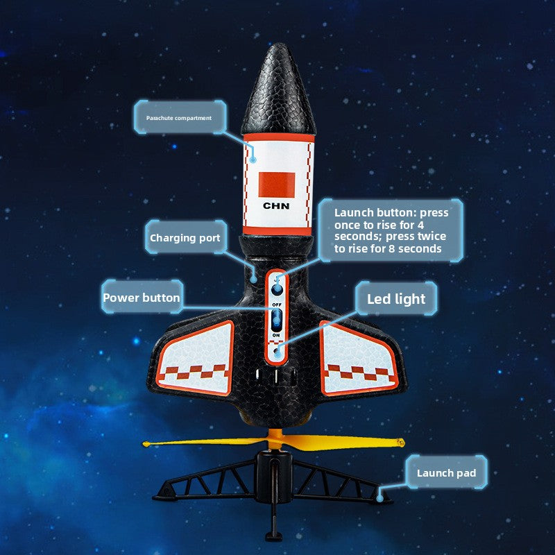 Children's hot kung fu rocket
