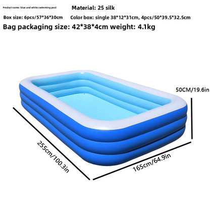 Children's inflatable pool