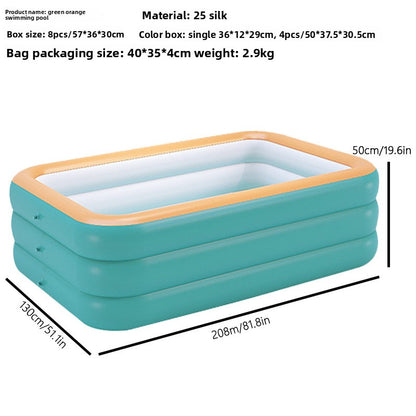 Children's inflatable pool