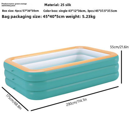 Children's inflatable pool